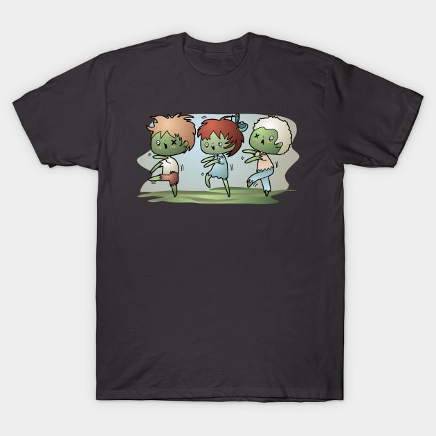 Kawaii Zombies T-Shirt by LyddieDoodles